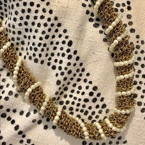 gold/pearl necklace-costume jewelry